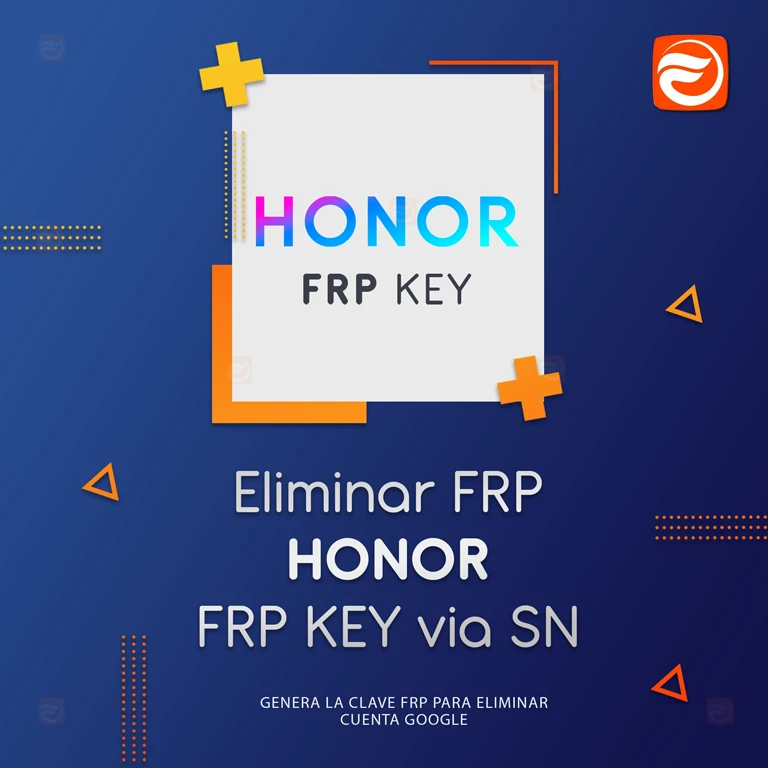 Honor FRP Key vía SN – Eliminar cuenta Google